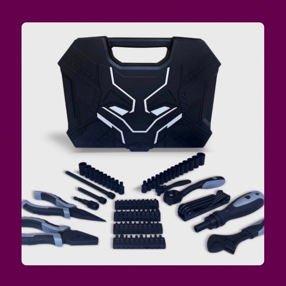 Collectible!! New Black Panther Tool Kit - Picture 1 of 4